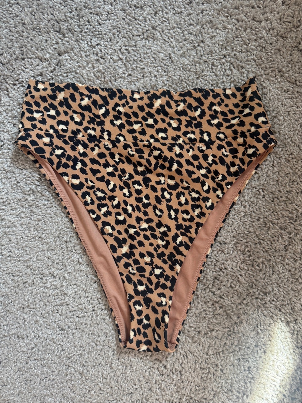 Aerie Leopard Print Two-Piece Bikini Set - Large Top Medium Bottoms - Picture 8 of 8